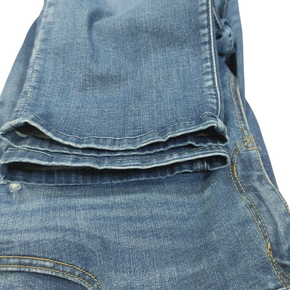 Democracy "Ab"solution Capri Women's Blue Denim Jeans Size 24W EUC - Picture 9 of 14